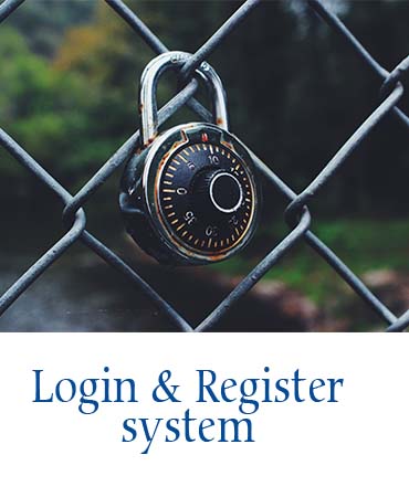Login & Register System by peneh web software