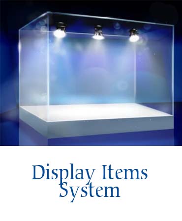 Display Items System by peneh web software
